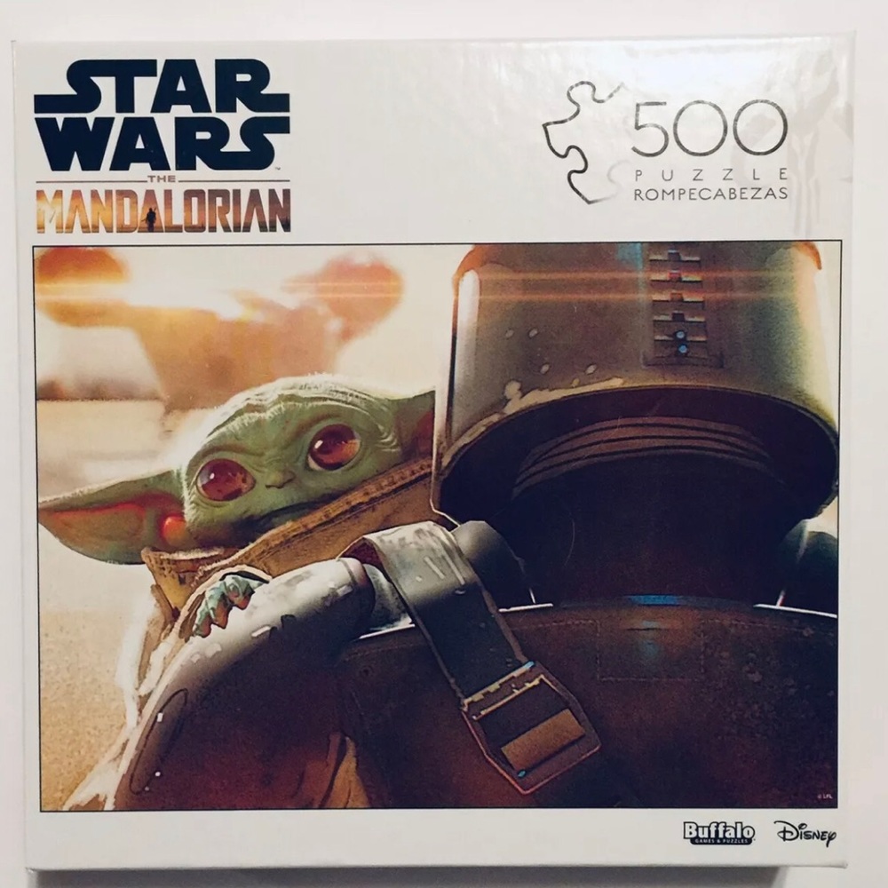 Star Wars Puzzle Baby Yoda Grogu Mandalorian